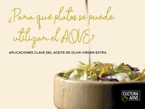 ¿PARA QUÉ PLATOS SE PUEDE UTILIZAR EL AOVE?