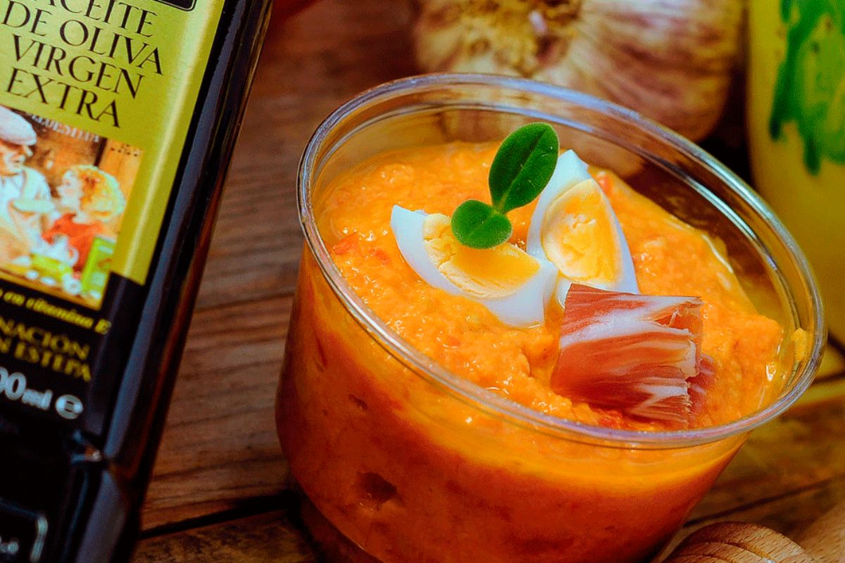 Salmorejo tradicional con AOVE