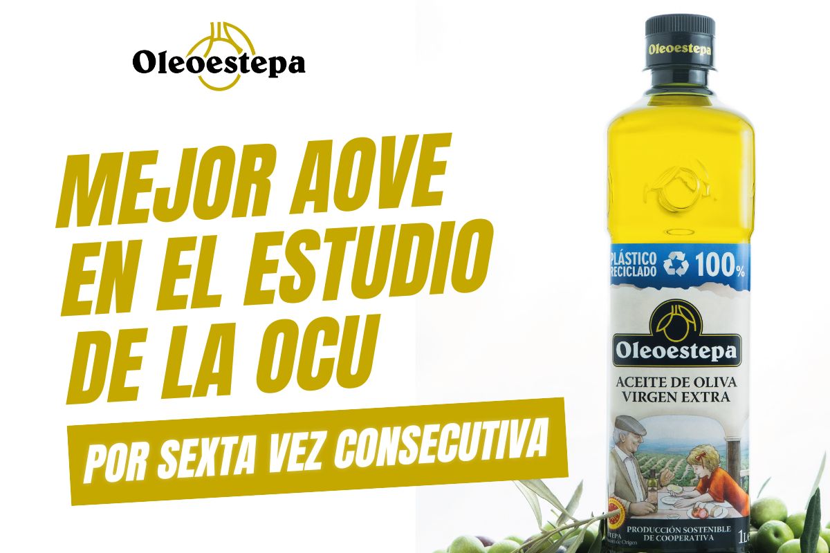 🏆 Oleoestepa, the Best EVOO According to the OCU for the Sixth Consecutive Time!