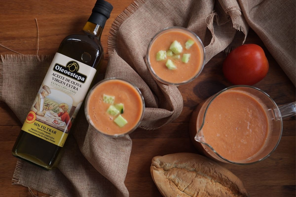 Gazpacho Andaluz con AOVE